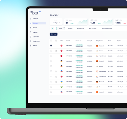 Pixa Dashboard
