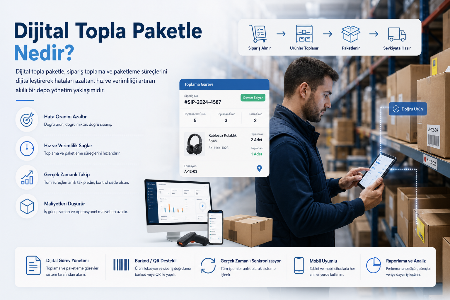 Dijital Topla & Paketle Nedir?