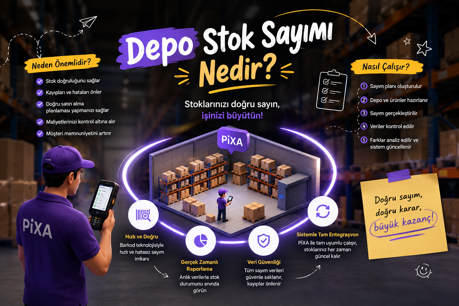 Depo Stok Sayımı Nedir?