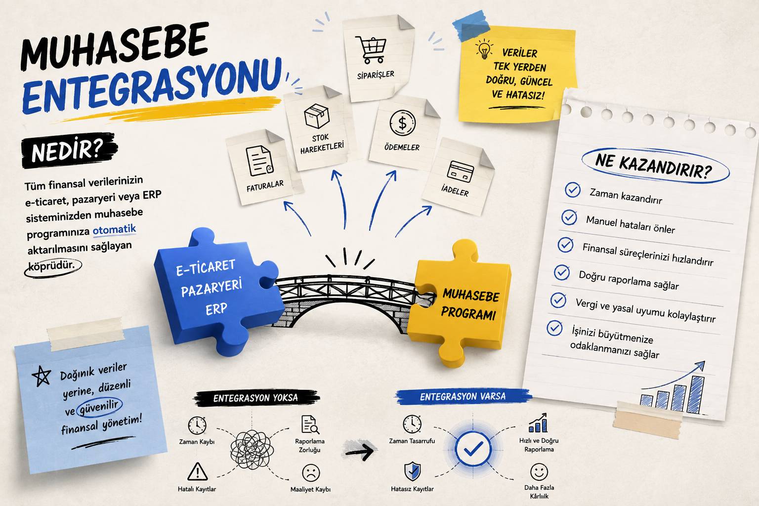 Muhasebe Entegrasyonu Nedir?