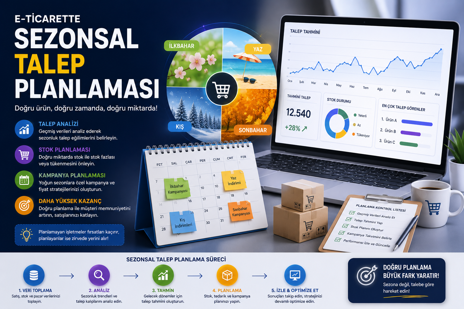 E-Ticarette Sezonsal Talep Planlaması