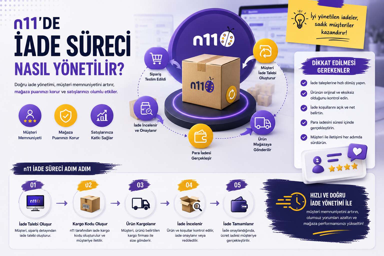 N11’de İade Süreci Nasıl Yönetilir?