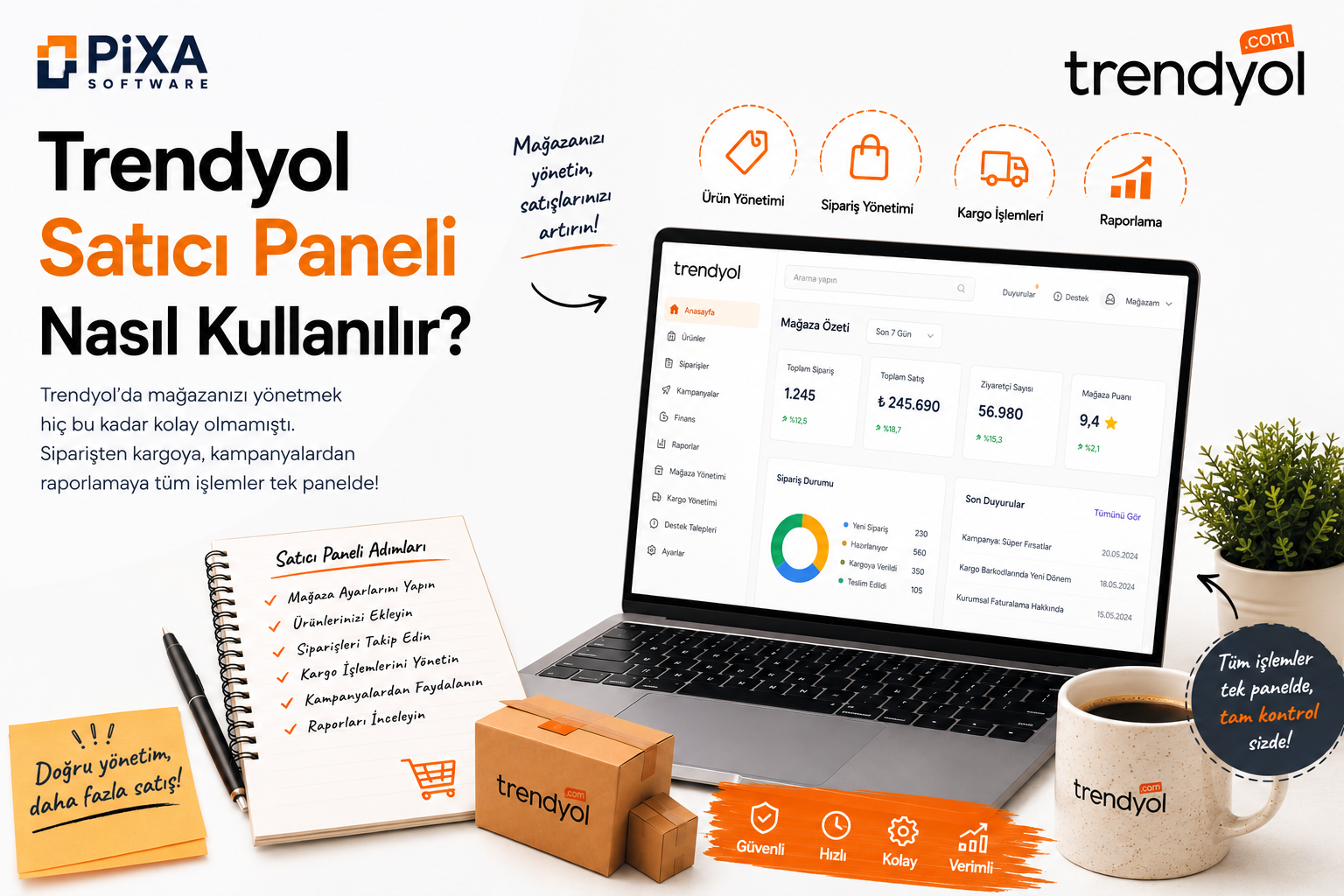 Trendyol Satıcı Paneli Nasıl Kullanılır?