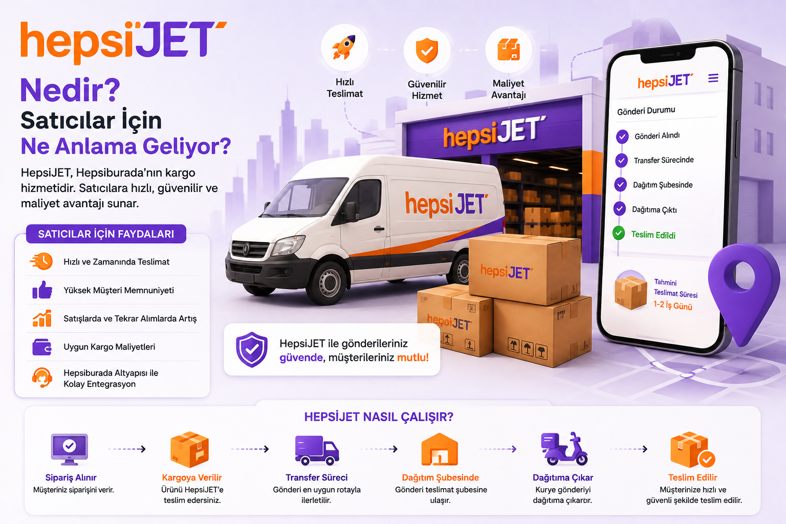 HepsiJET Nedir? Satıcılar İçin Ne Anlama Geliyor?